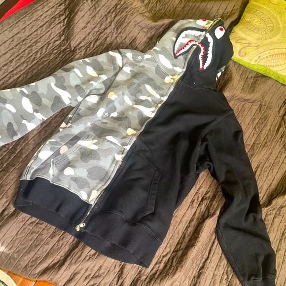 Bape hoodie zip up